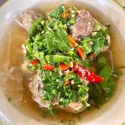 เล้งกระดูกหมู + ข้าวสวย