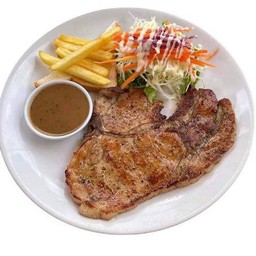 สเต็กหมูพอร์คชอพ