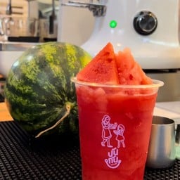 แตงโมสดปั่นไม่น้ำแข็งแต่เย็นชื่นใจเนื้อแตงโม2เท่า