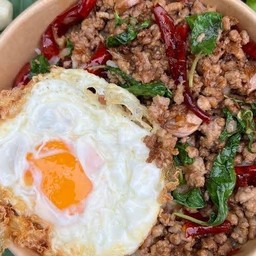 กะเพราะล้นกล่อง