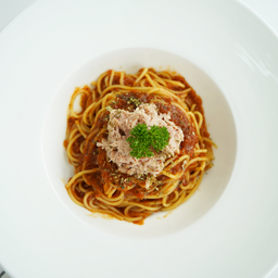 DL สปาเก็ตตี้ซอสมะเขือเทศทูน่า