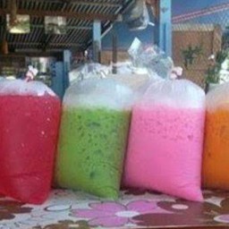 น้ำแดงโซดามะนาวใส่ถุง