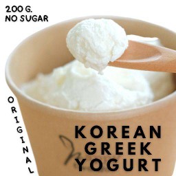 กรีกโยเกิร์ต greek yogurt รสธรรมชาติ 200 g (original no sugar) #กรีกโยเกิร์ต