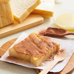 ปังแผ่นปิ้งเนย+นม+โอวันติล (ได้2แผ่นค่ะ)