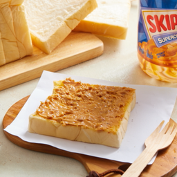 ปังแผ่นปิ้งเนย-เนยถั่ว (ได้2แผ่นค่ะ)