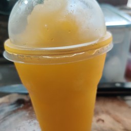 ส้มสดปั่น