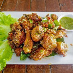 ไก่นาคั่วพริก