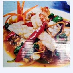 ผัดฉ่ารวมมิตร  ไข่ดาว   ไข่เจียว