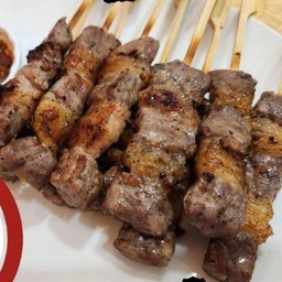 50.4. F  เนื้อควายขุนย่างพรีเมียม 5 ไม้ แถมฟรี 1 ไม้