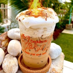 คาราเมลชิโน่ พ่นไฟ - Caramel Cino Sugar Fire