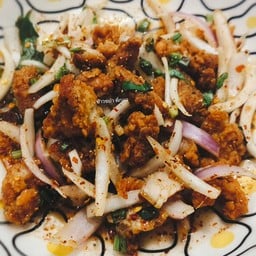 ยำไก่แซ่บ (ไม่มีข้าว)