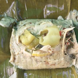 ห่อหมกหน่อไม้ใส่หมู