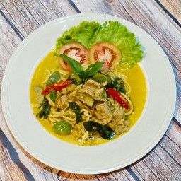 สปาแกงเขียวหวาน หมู