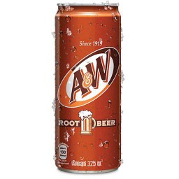 A&W Root Beer Can 325 ml