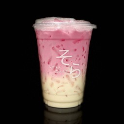 นมชมพู (เย็น)
