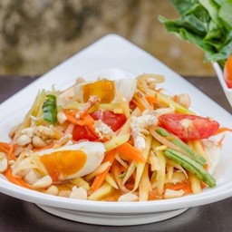 ตำไทย-ไข่เค็ม