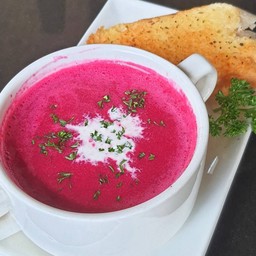 Fresh Beetroot Soup (ซุปบีทรูทสด)