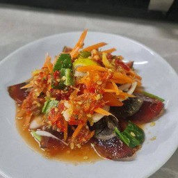 ยำไข่เยี่ยวม้า