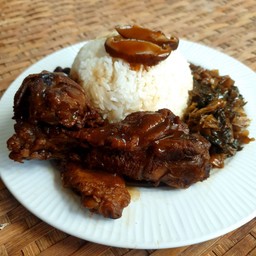 ข้าวหน้าไก่เคาหยก