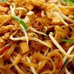 ผัดไทยธรรมดา+ข้าวผัดกุ้ง+แปปชี้แก้วถัง(1แก้ว)