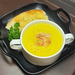 Japanese Pumpkin Soup (ซุปฟักทอง)