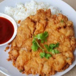 ไข่เจียวราดข้าว