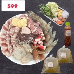 หมูกะทะชุดใหญ่