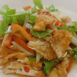 ยำไข่ดาว