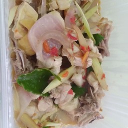 Stir Fried Chicken With Fermented Fish