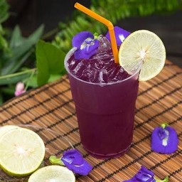 น้ำอัญชันมะนาว