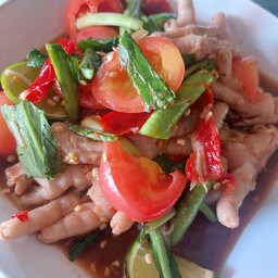 เหลาตีนไก่(ปลาร้า)