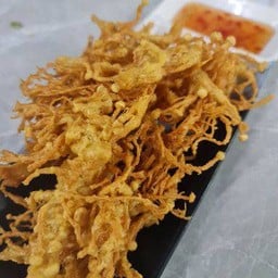 เห็ดเข็มทองทอด