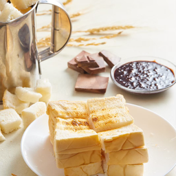 ขนมปังปิ้ง จิ้มชอคโกแลต