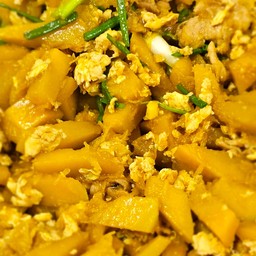 ฟักทองผัดไข่