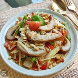 ตำไทหมูกรอบรสจัด