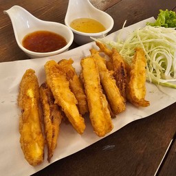 ยอดอ่อนข้าวโพดทอดกรอบ
