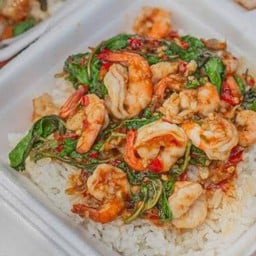 กุ้งเผาปันปัน บึงวรกิจ