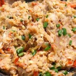 น้ำพริกปลาทูแห้ง(ใช้ปลาทู1ตัว) (ไม่มีผัก)