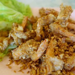 กุ้งทอดกระเทียมพริกไทย กลาง (Medium)