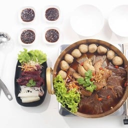 เกาเหลาหม้อไฟ รวมเนื้อ พรีเมี่ยม