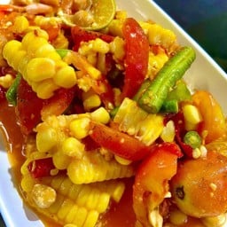 ตำข้าวโพด