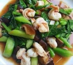 ข้าวคะน้าทะเล