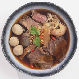 [อร่อยซ่ากับโค้ก] เกาเหลารวมเนื้อ +  โค้ก ออริจินัล (กระป๋อง) 