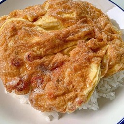 ข้าวไข่เจียวกุ้งสับ