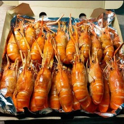 กุ้งเผากล่องใหญ่ ไซส์ L 1 กิโลกรัม