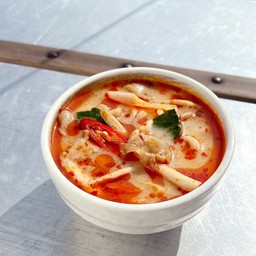 ซุปต้มยำน้ำข้นเห็ดนางฟ้า