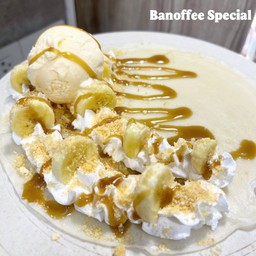 Special เครปเย็น บานอฟฟี่+ไอศครีมวานิลา