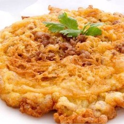 ไข่เจียวหมูสับ เป็นกับ