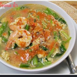 สุกี้ทะเล น้ำ