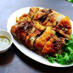 ไก่ทอดเกลือ จานใหญ่